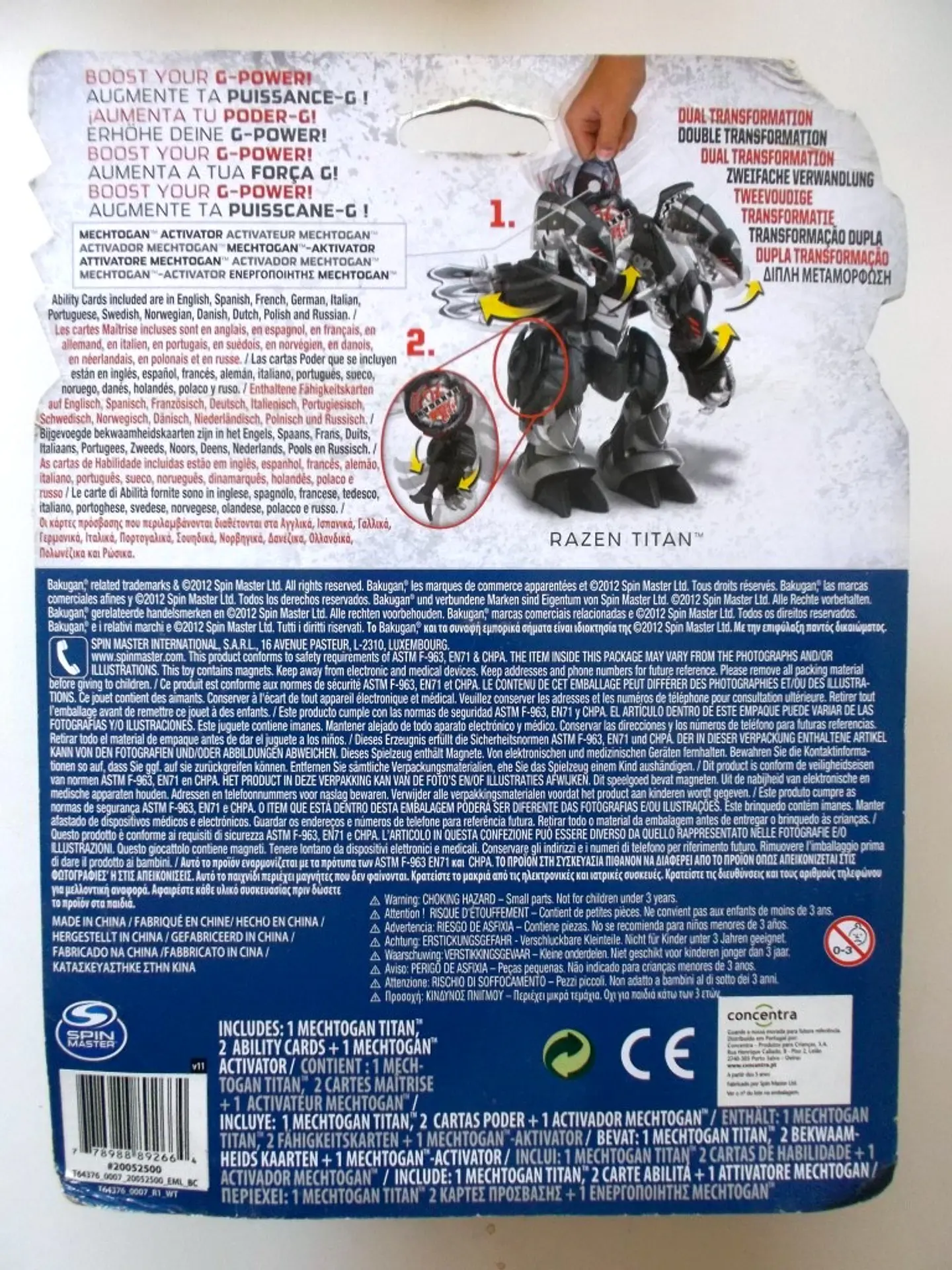 Bakugan - Mechtogan Titan - Razen Titan  2