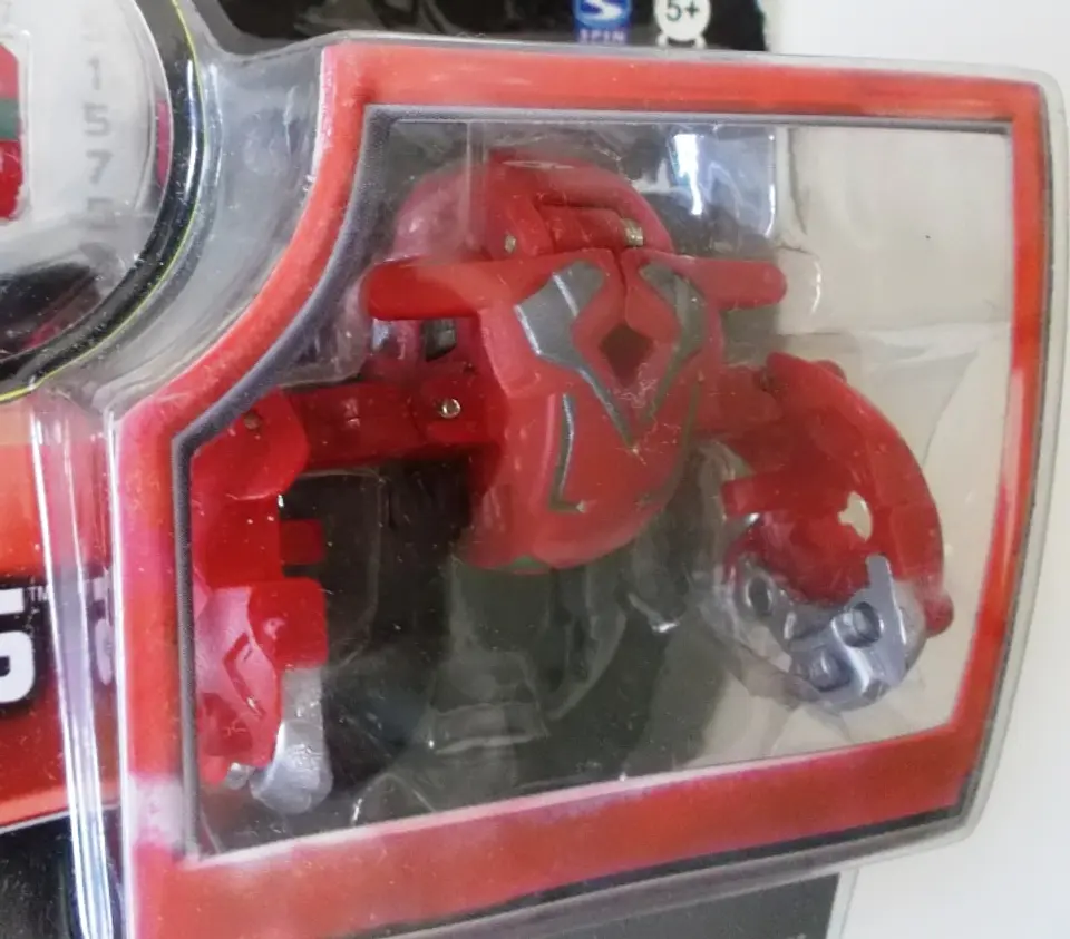 Bakugan Gundalian Invaders S3 - Baku Sky Raiders - Reptak vermelho 3