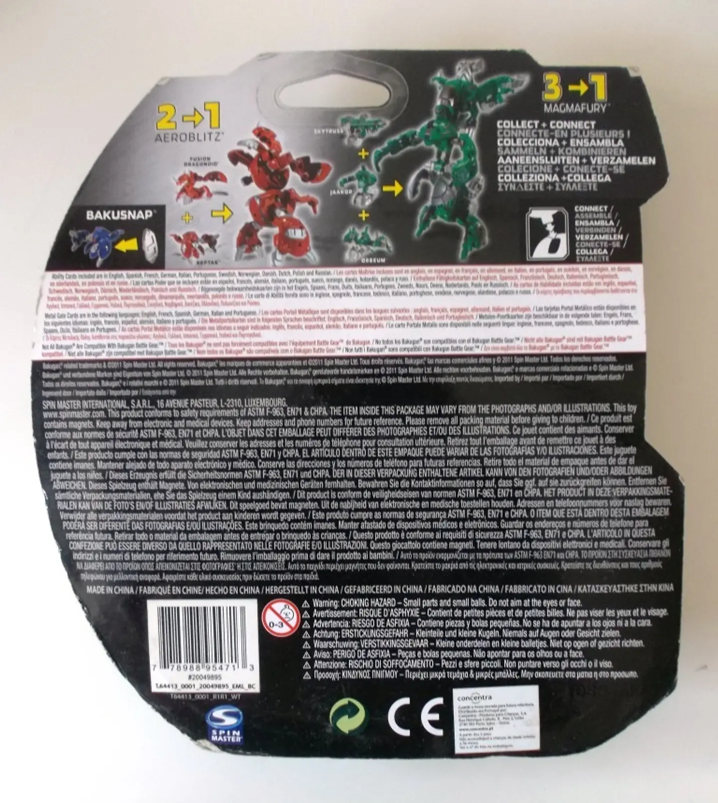 Bakugan Gundalian Invaders S3 - Baku Sky Raiders - Skytruss azul 2