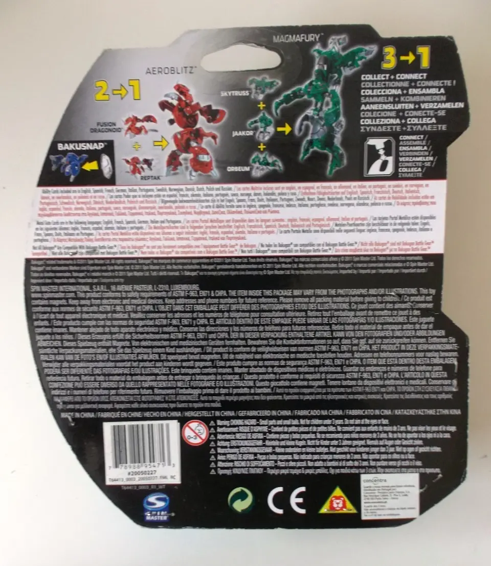 Bakugan Gundalian Invaders S3 - Baku Sky Raiders - Orbeum azul 2