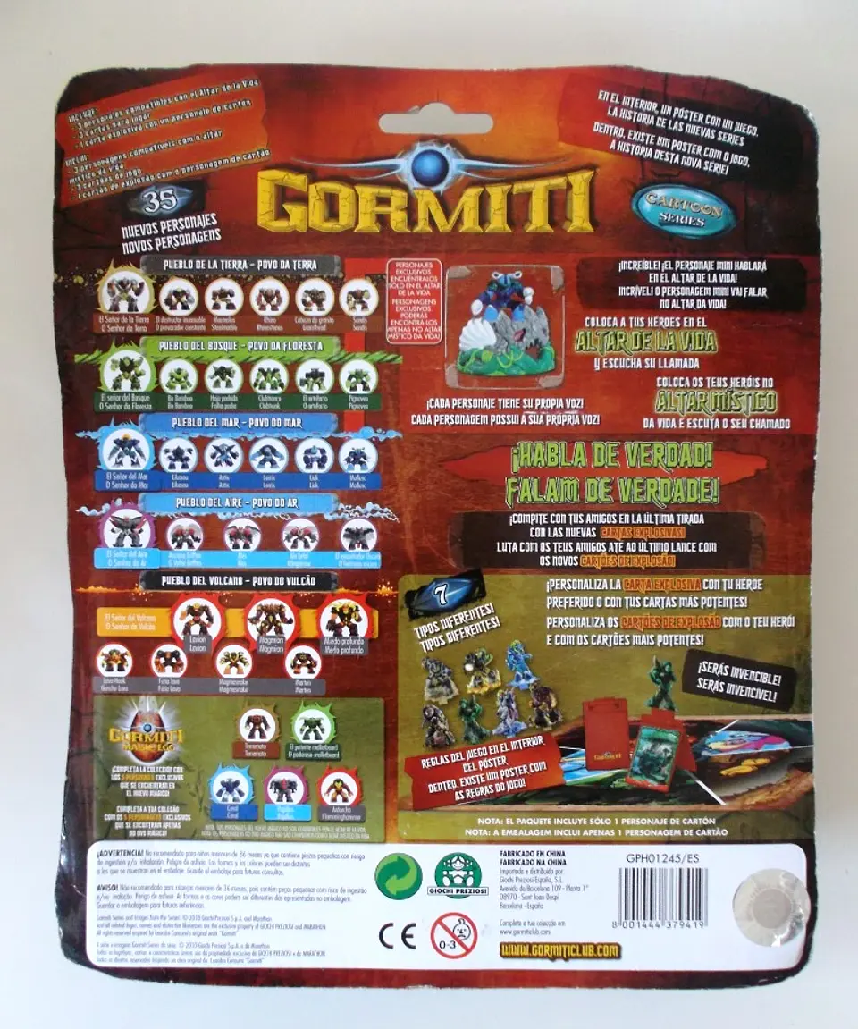 Gormiti - Elemental Fusion - Lote 1 2