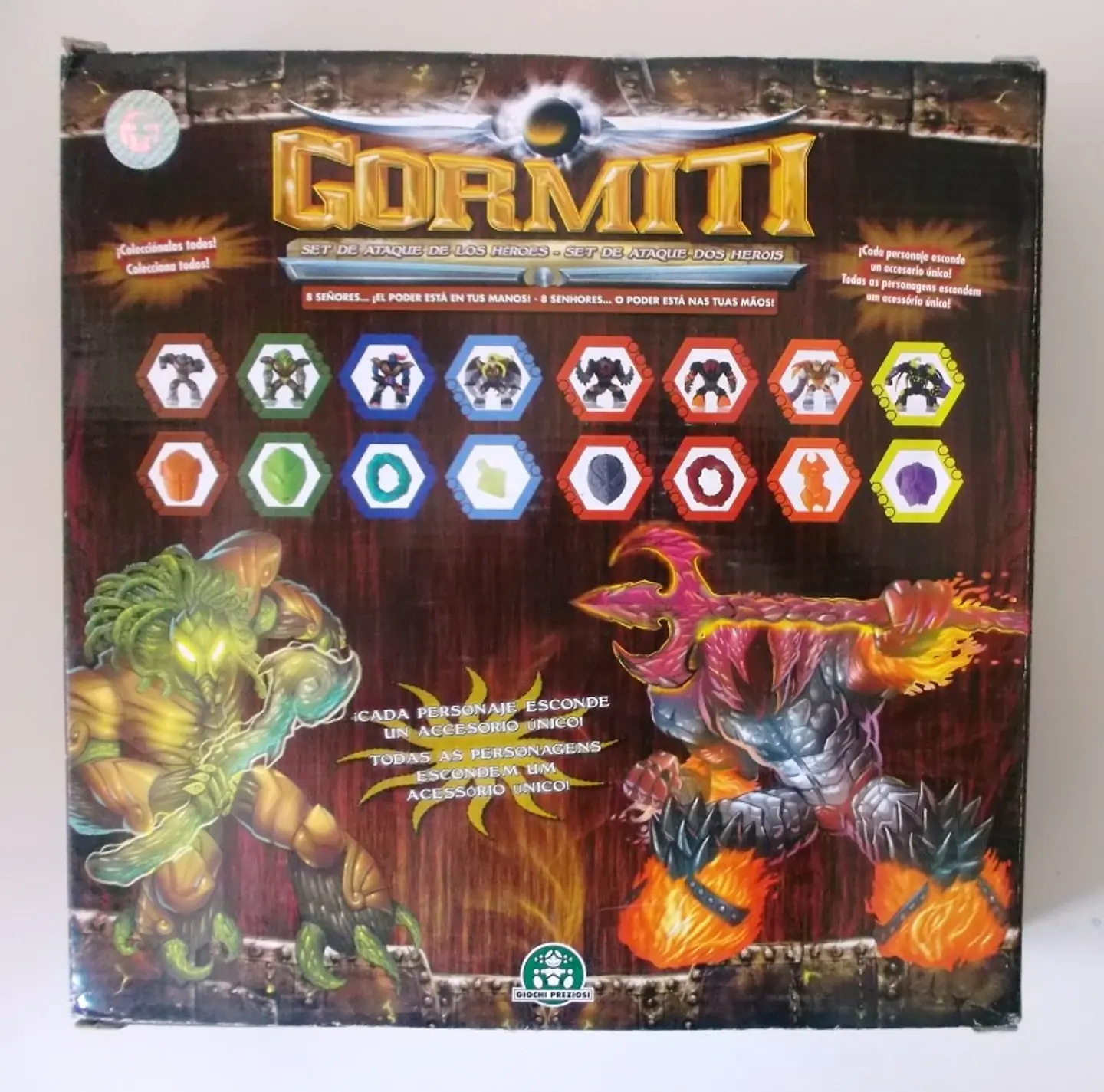 Gormiti - Set de ataque dos heróis 2