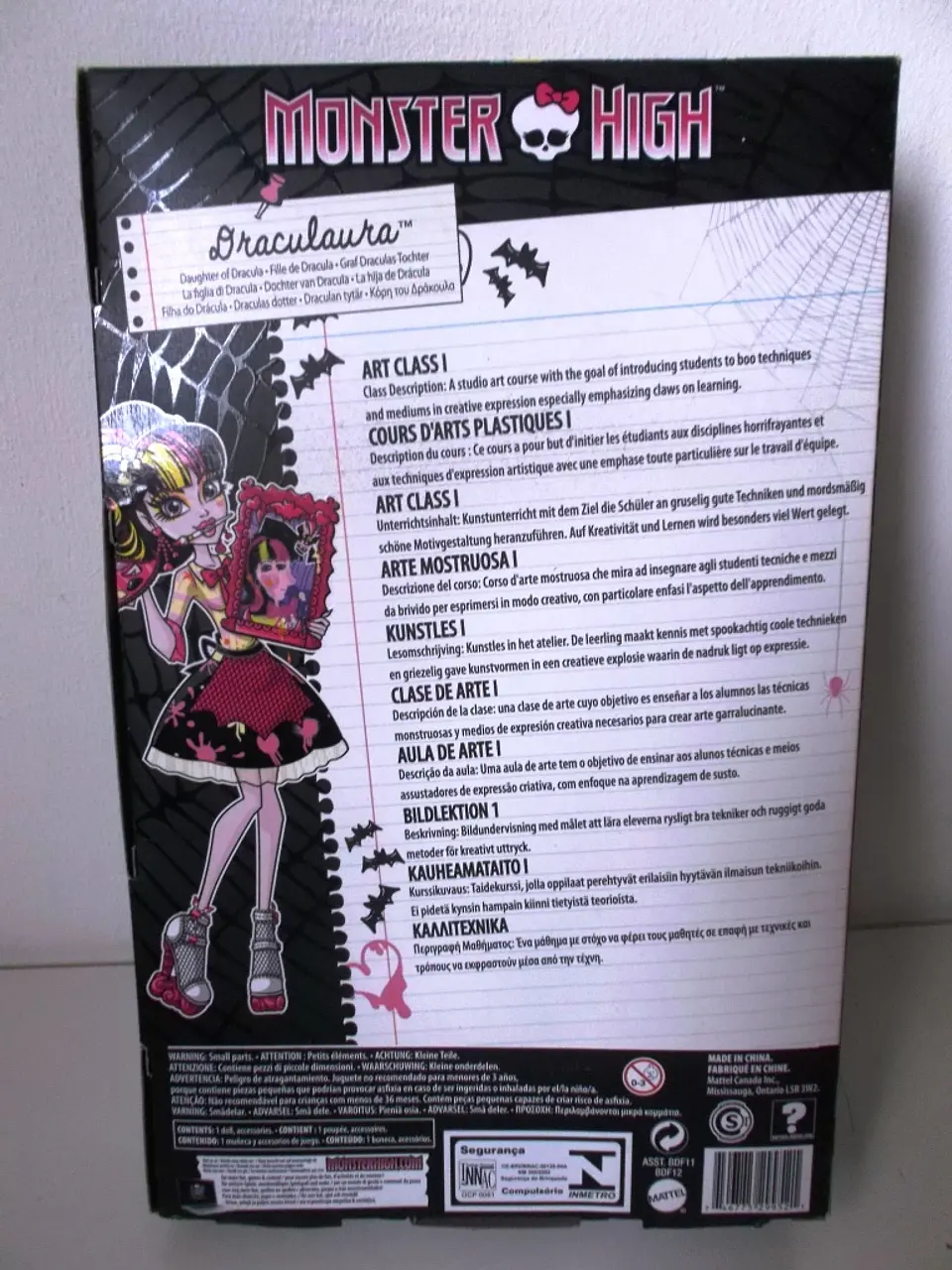 Monster High - Aula de Arte 1 - Draculaura 2