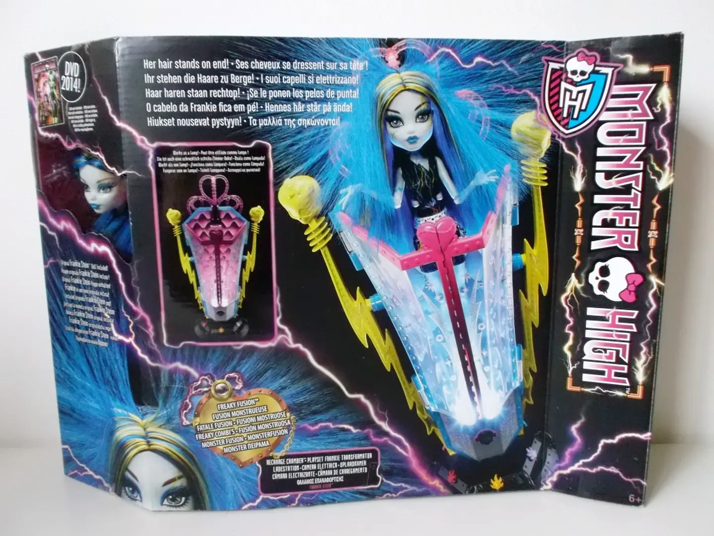 Monster High - Camara de carregamento + Frankie Stein original 1