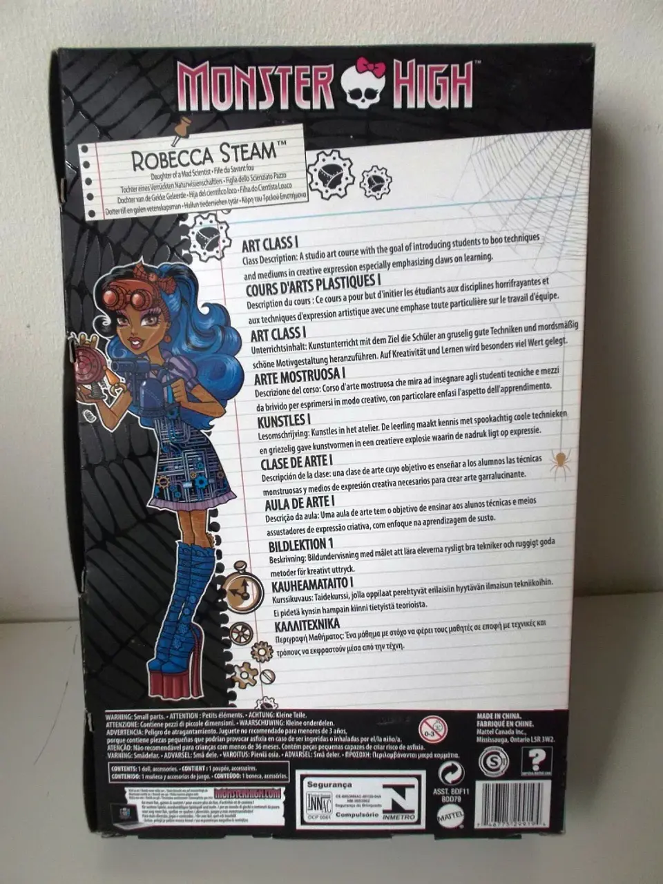 Monster High - Aula de Arte 1 - Robecca Steam 2