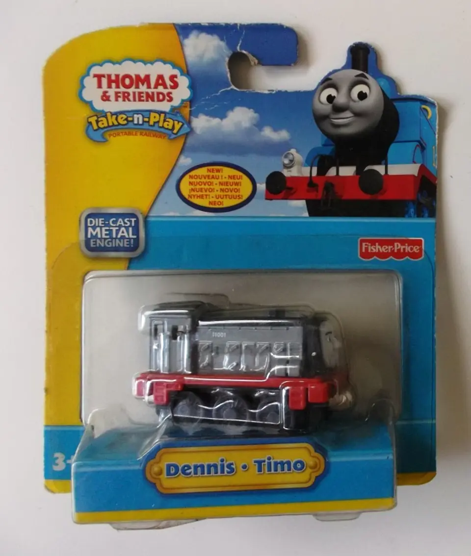 Thomas & Friends  - Take-n-Play - Die-Cast Metal Engine - Dennis 1
