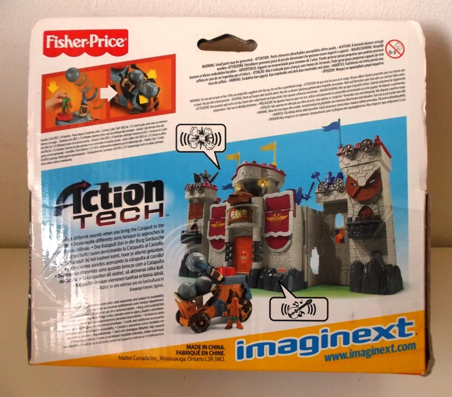 Imaginext - Catapulta 3