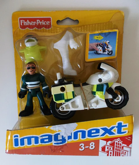 Imaginext - Moto da policia 1