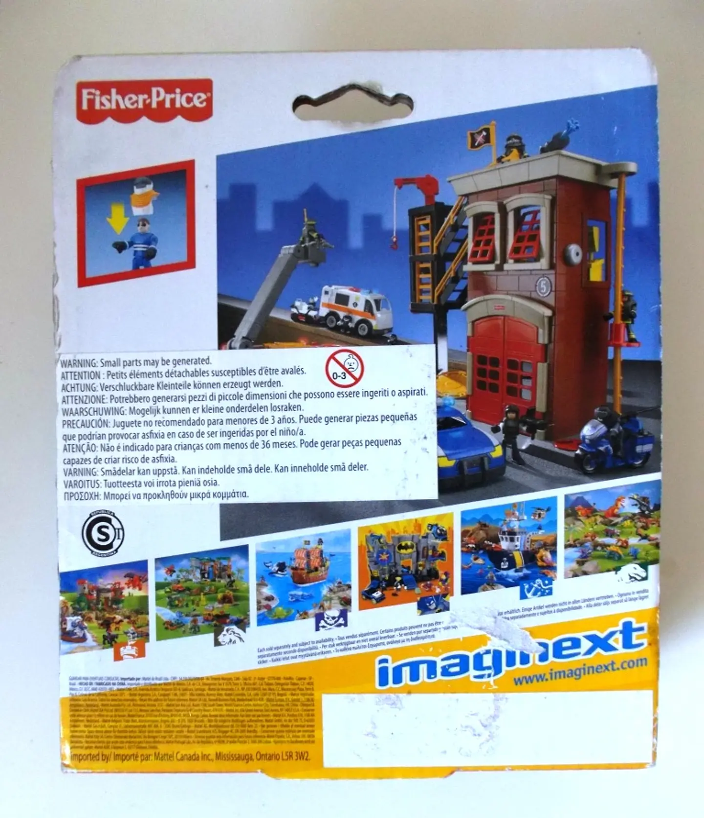 Imaginext - Moto da policia 1 2