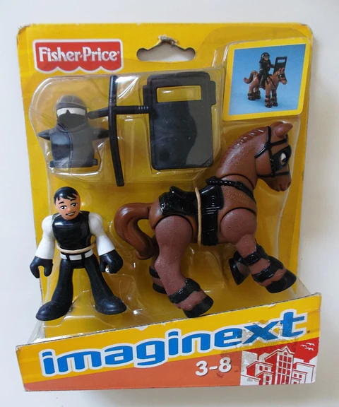 Imaginext - Cavalo da policia