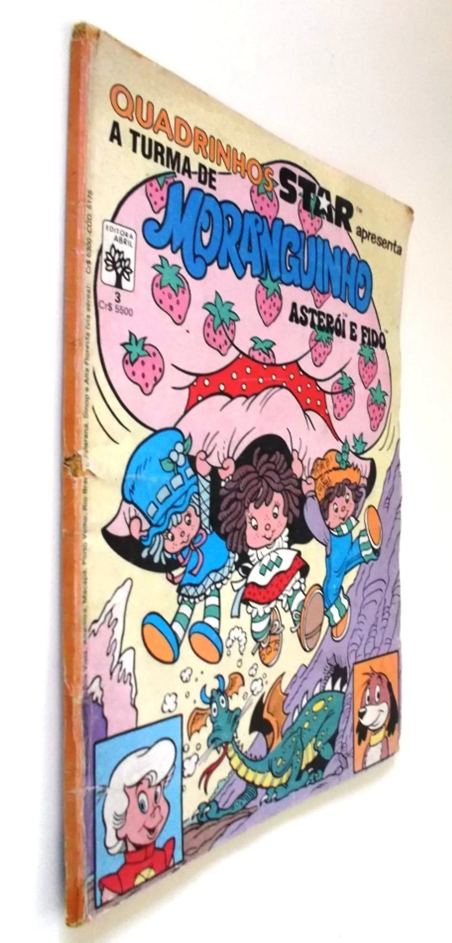 Moranguinho, Asterói e Fido 3 2