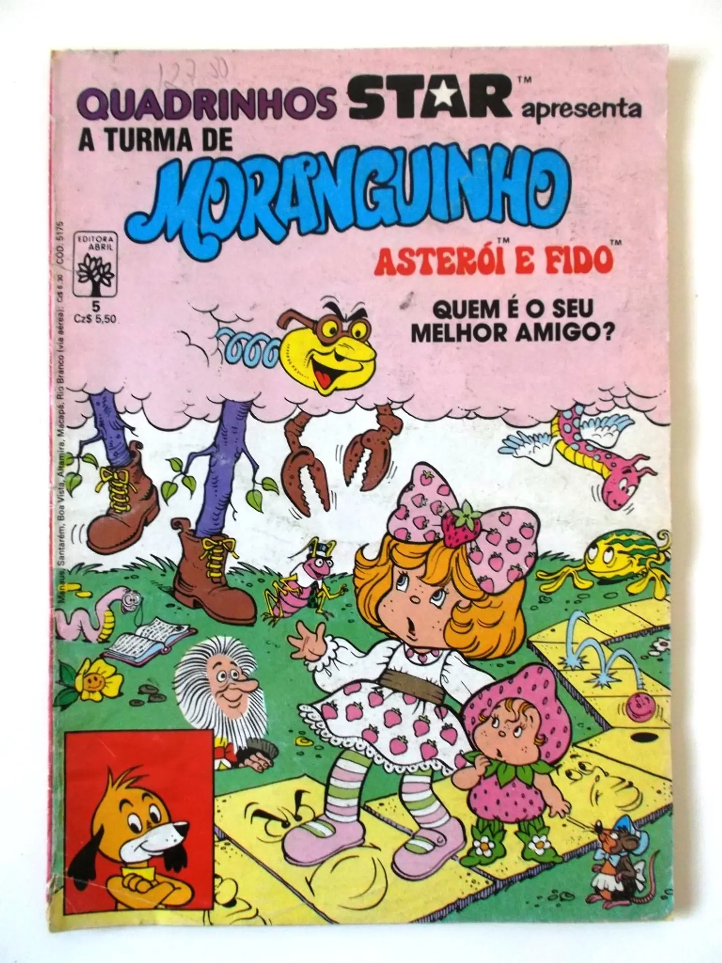 Moranguinho, Asterói e Fido 5 1