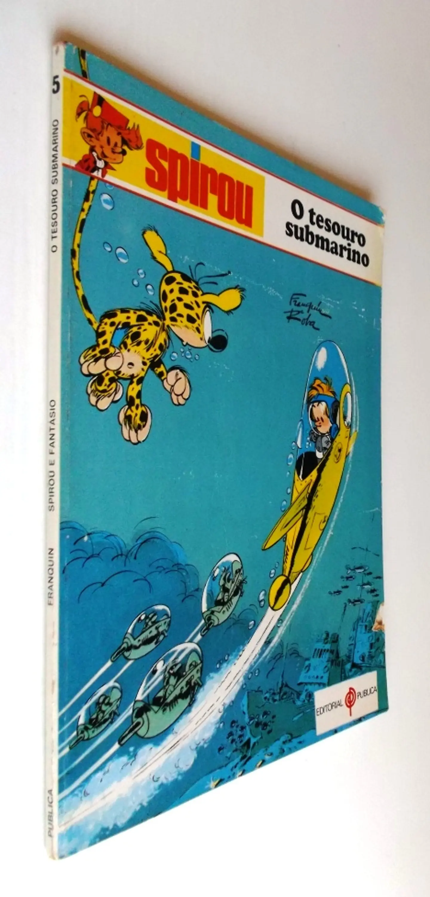 As aventuras de Spirou e Fantasio 5 - O tesouro submarino 2