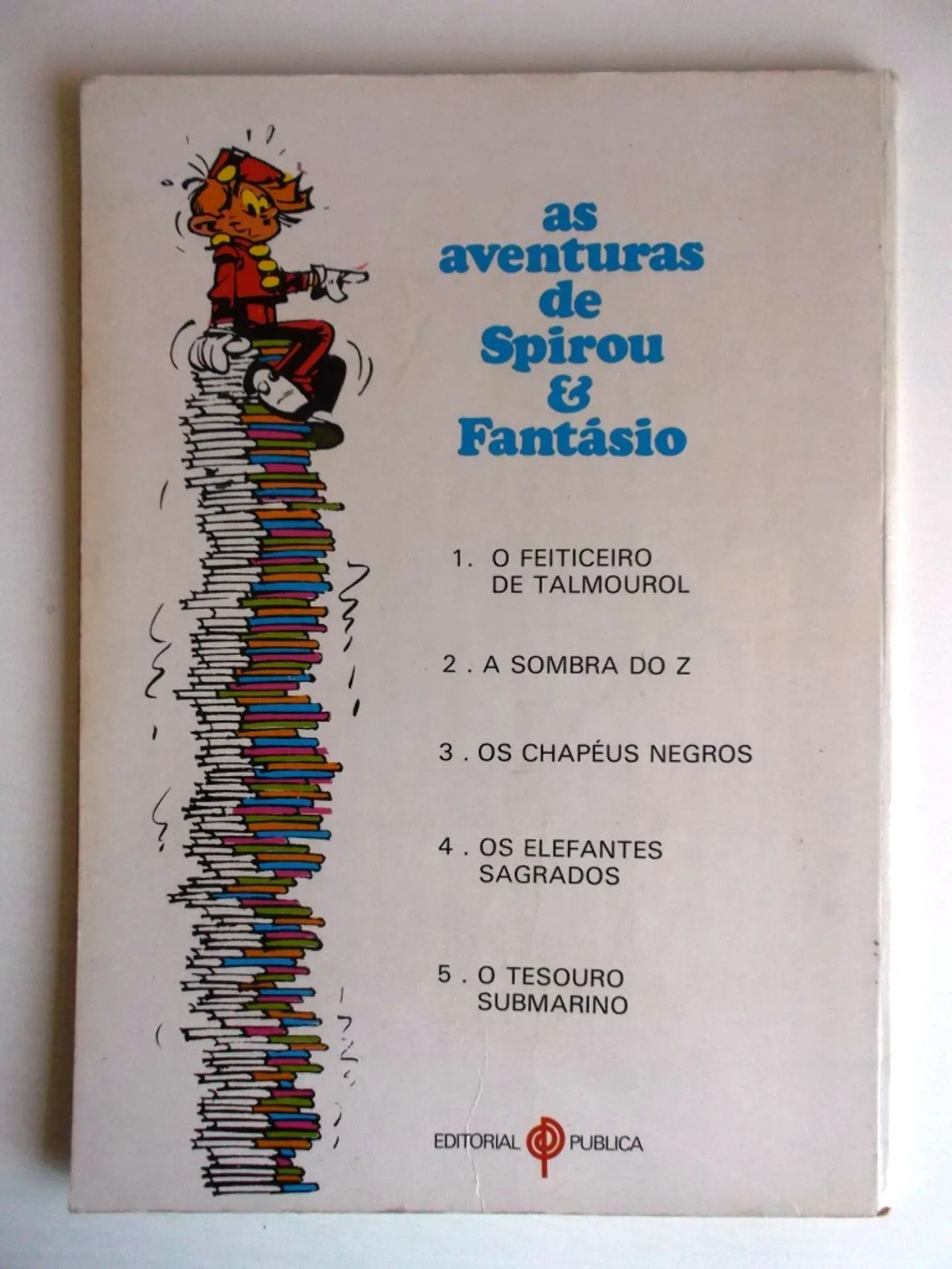 As aventuras de Spirou e Fantasio 5 - O tesouro submarino 3