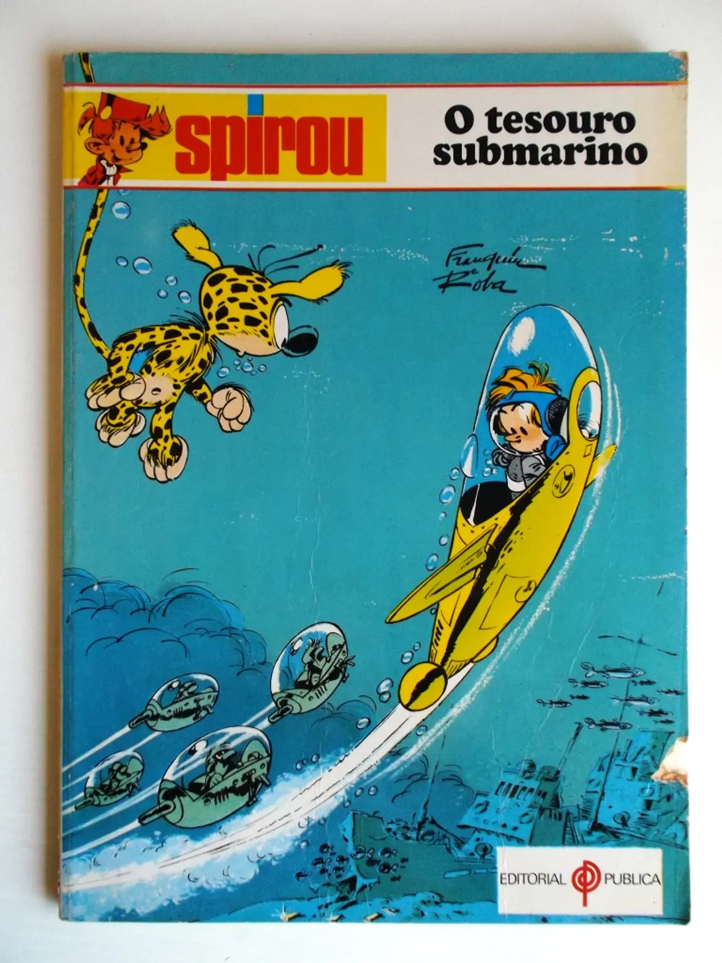 As aventuras de Spirou e Fantasio 5 - O tesouro submarino 1