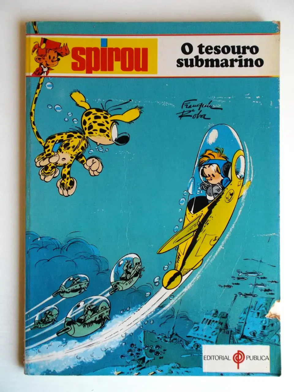 As aventuras de Spirou e Fantasio 5 - O tesouro submarino 1