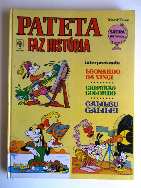 Pateta faz historia