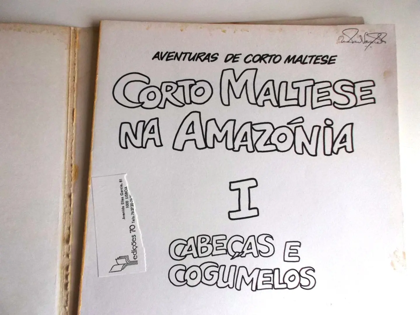 Corto Maltese 04 - Corto Maltese na Amazônia 1 - Cabeças e cogumelos 4