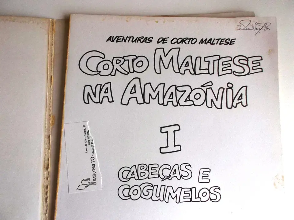 Corto Maltese 04 - Corto Maltese na Amazônia 1 - Cabeças e cogumelos 4