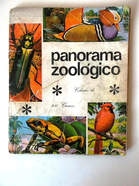 Caderneta Panorama Zoológico
