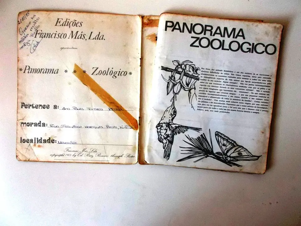 Caderneta Panorama Zoológico 3