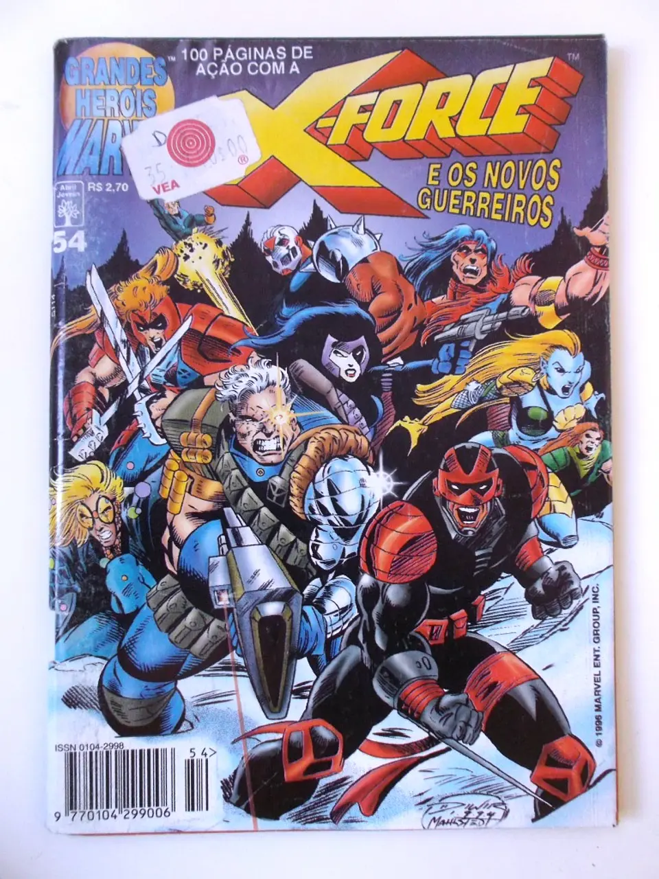 Grandes Heróis Marvel 54 | X-Force 1