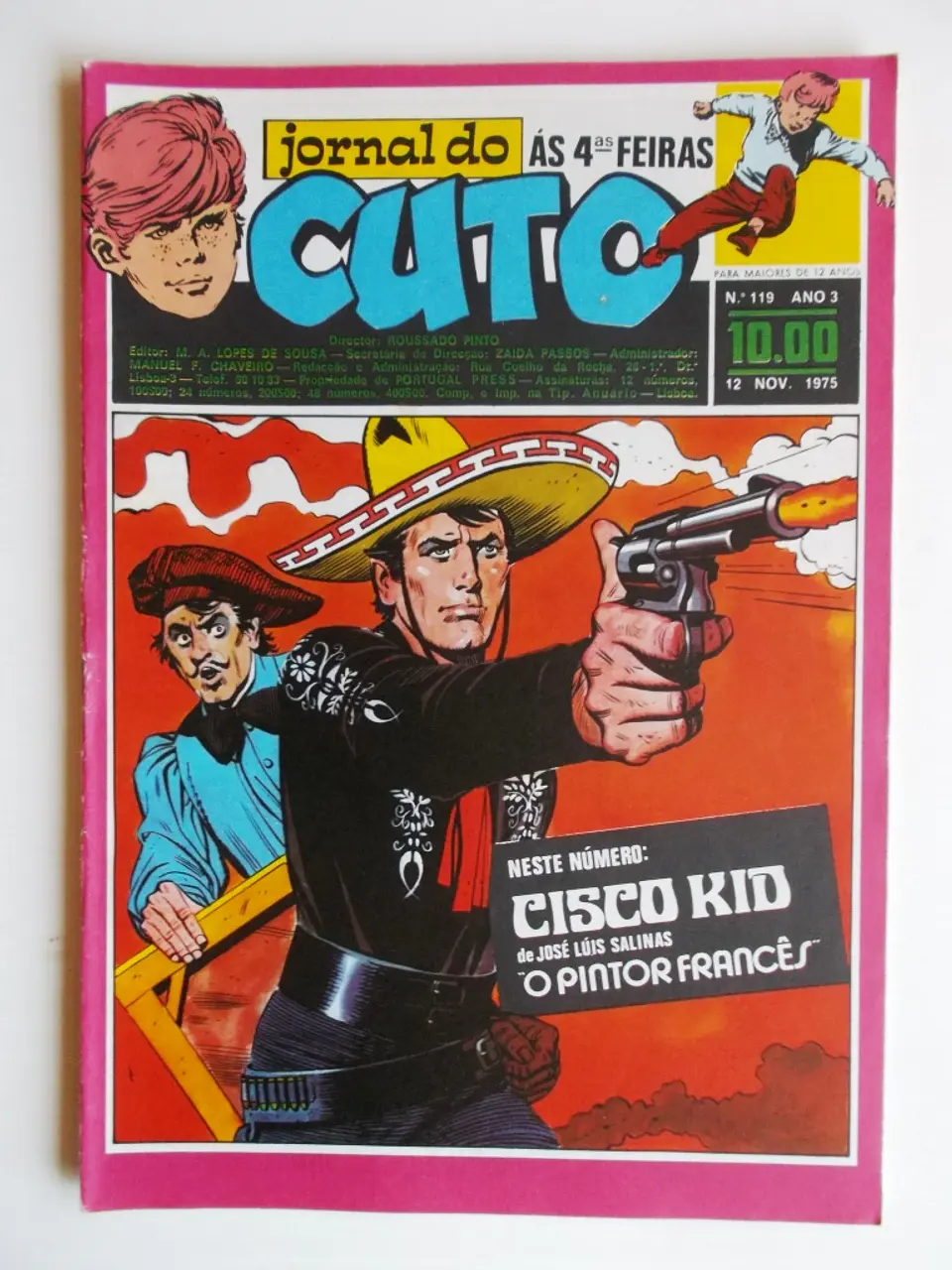 Jornal do Cuto 119 - Cisco Kid 1