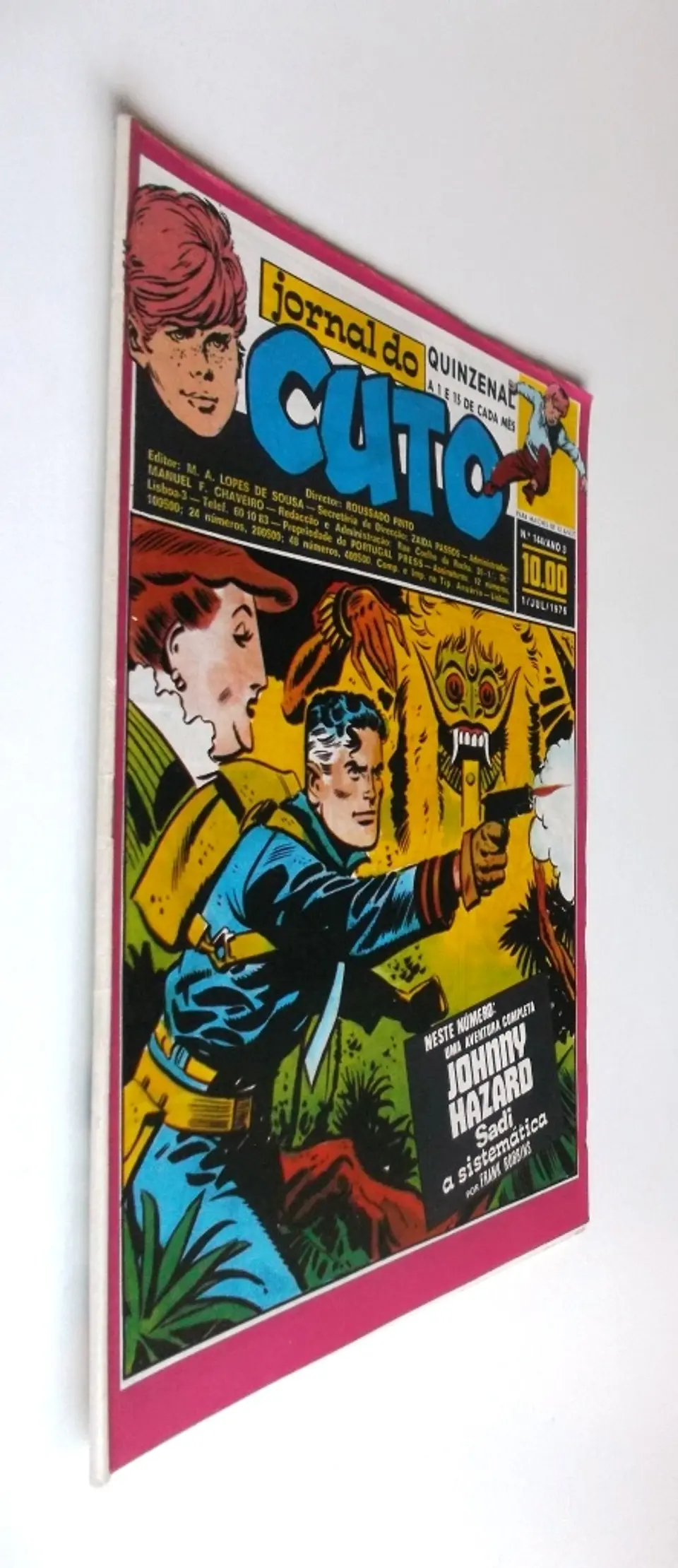 Jornal do Cuto 144 - Johnny Hazard 2