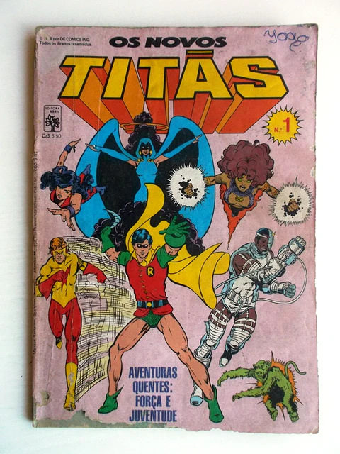 Os Novos Titãs 001