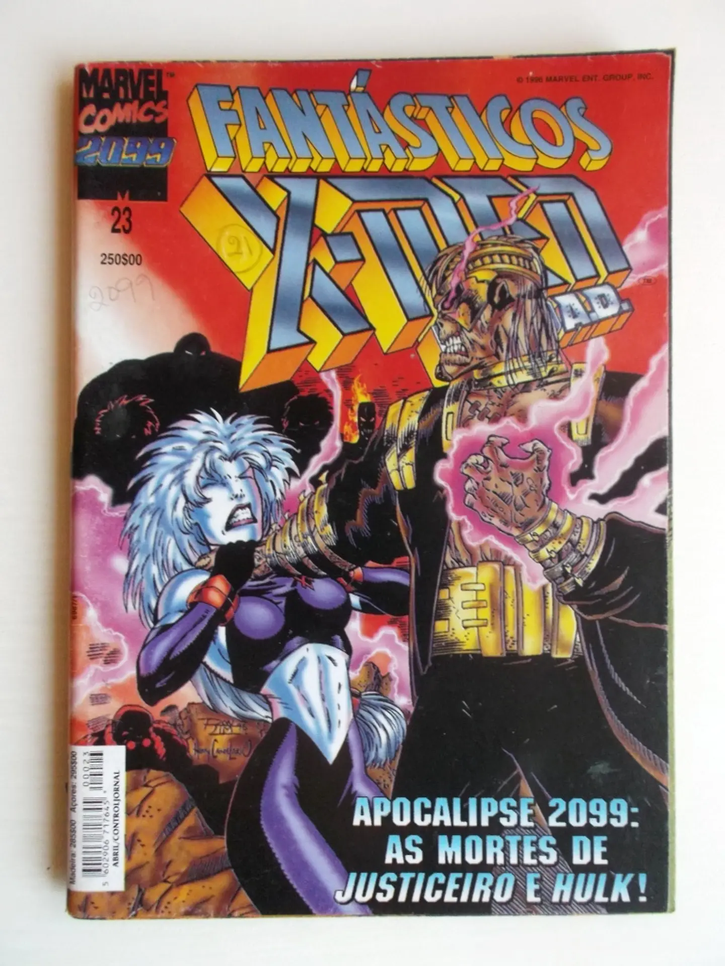 Fantásticos X-Men 2099 # 23 1