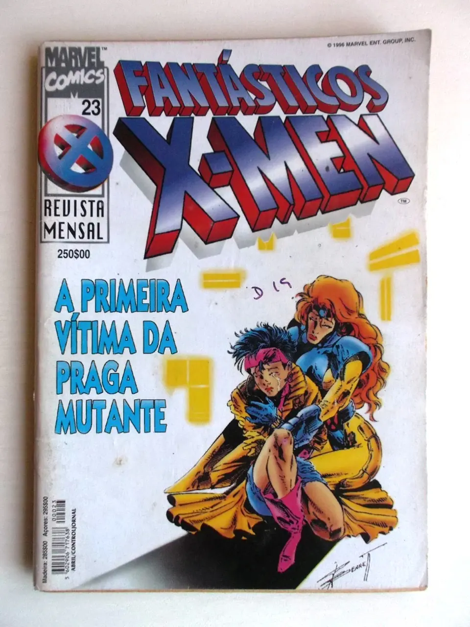 Fantásticos X-Men 23 - Marvel Comics Portugal 1