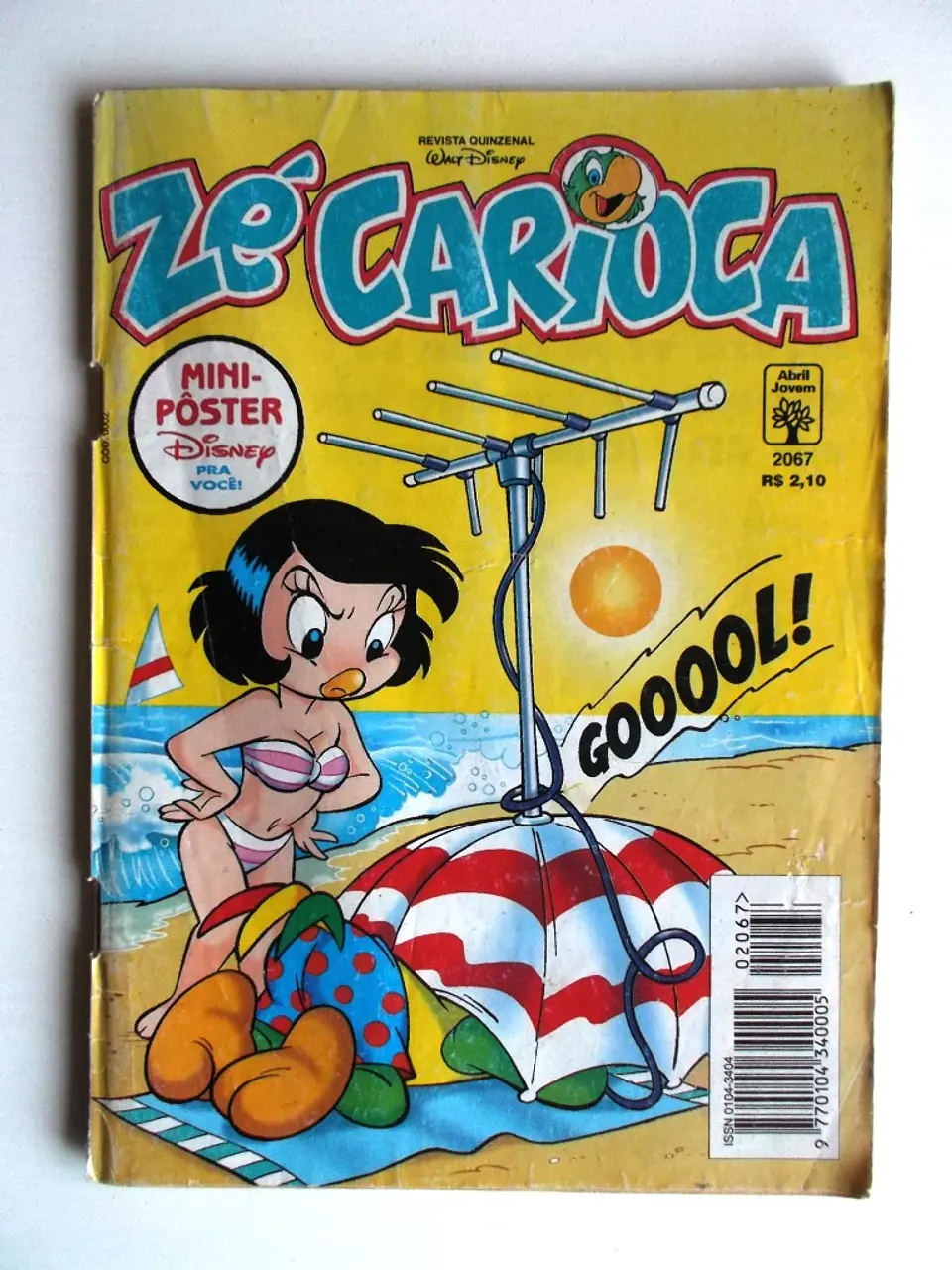 Zé Carioca 2067 - Com mini poster Disney 1