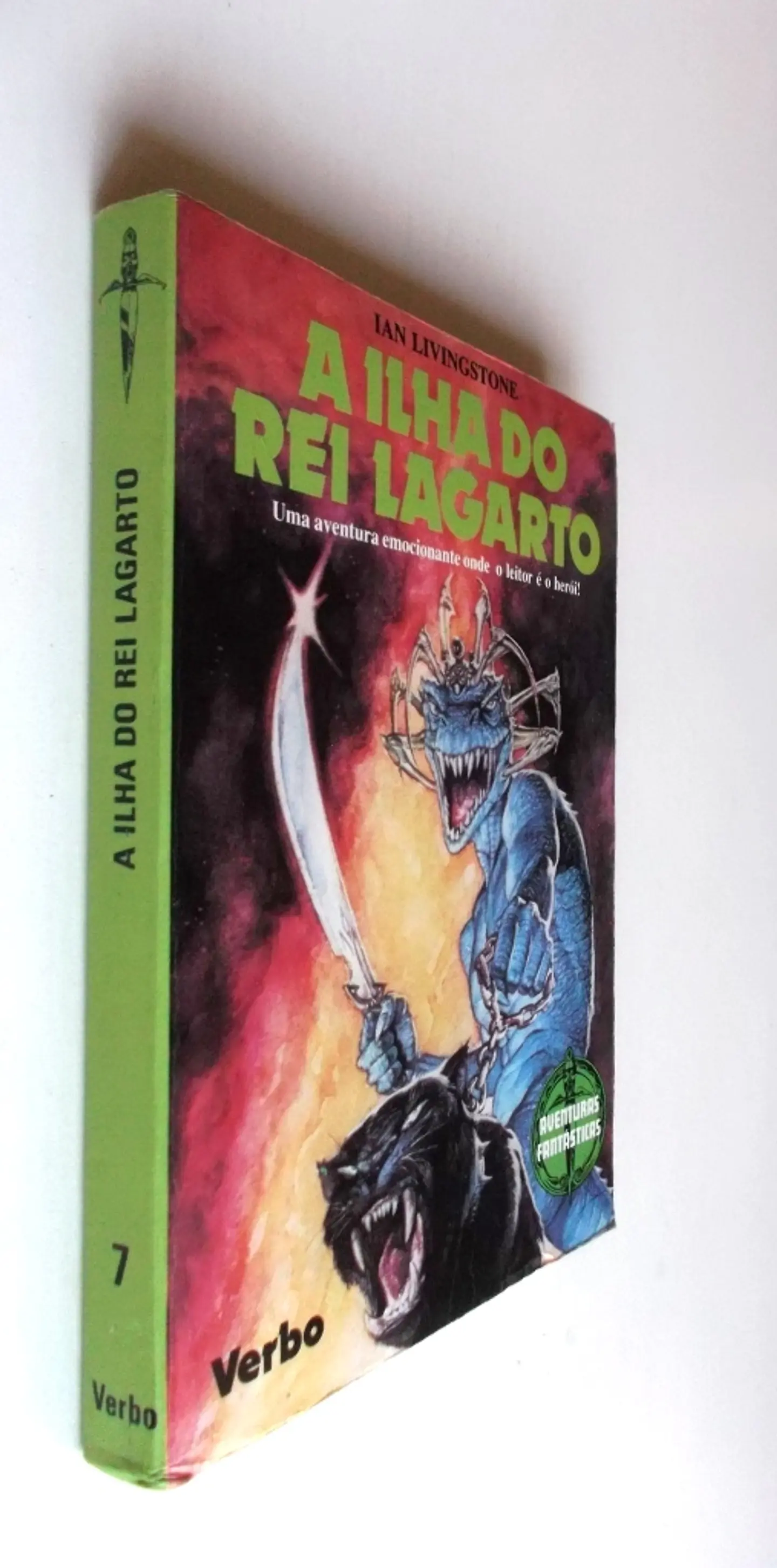 Aventuras Fantásticas 07 - A Ilha do Rei Lagarto 4