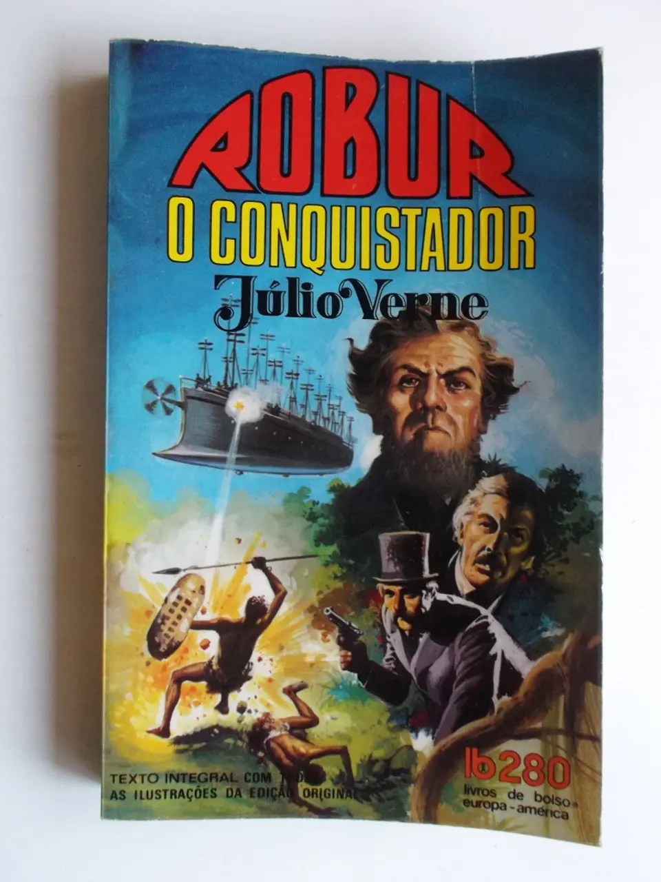 Livro de Bolso Europa América 280 - Robur, O Conquistador - Júlio Verne 1