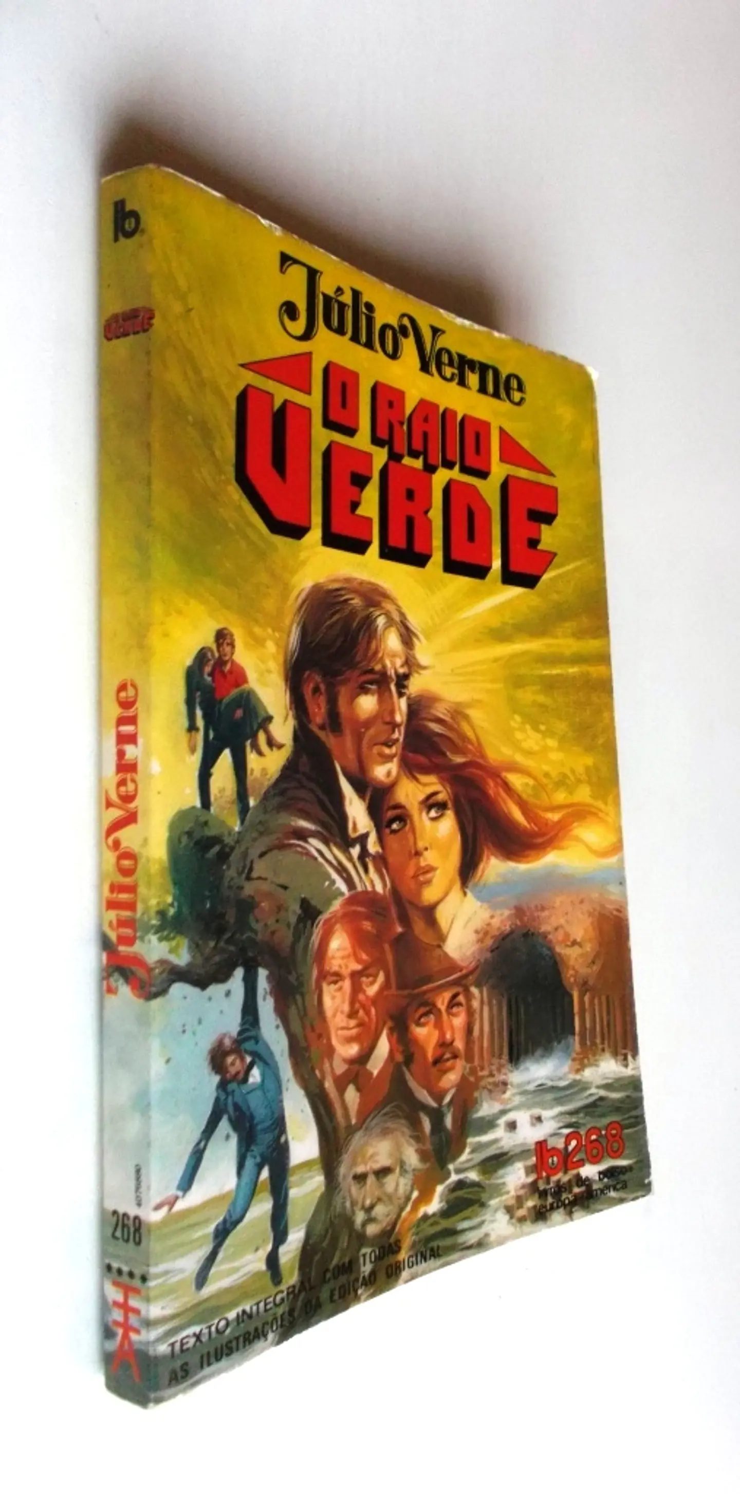 Livro de Bolso Europa América 268 - O Raio Verde - Júlio Verne 2