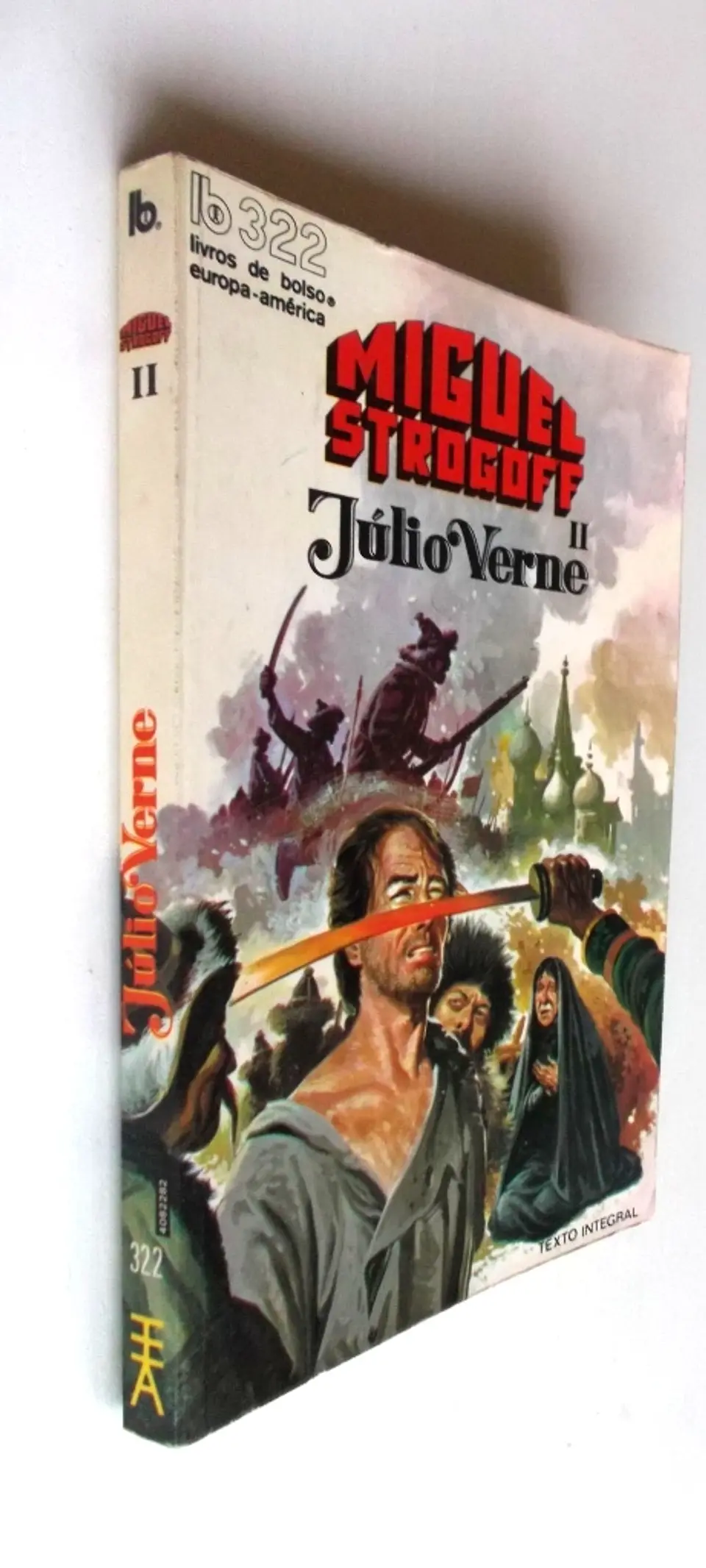 Livro de Bolso Europa América 322 - Miguel Strogoff II - Júlio Verne 2