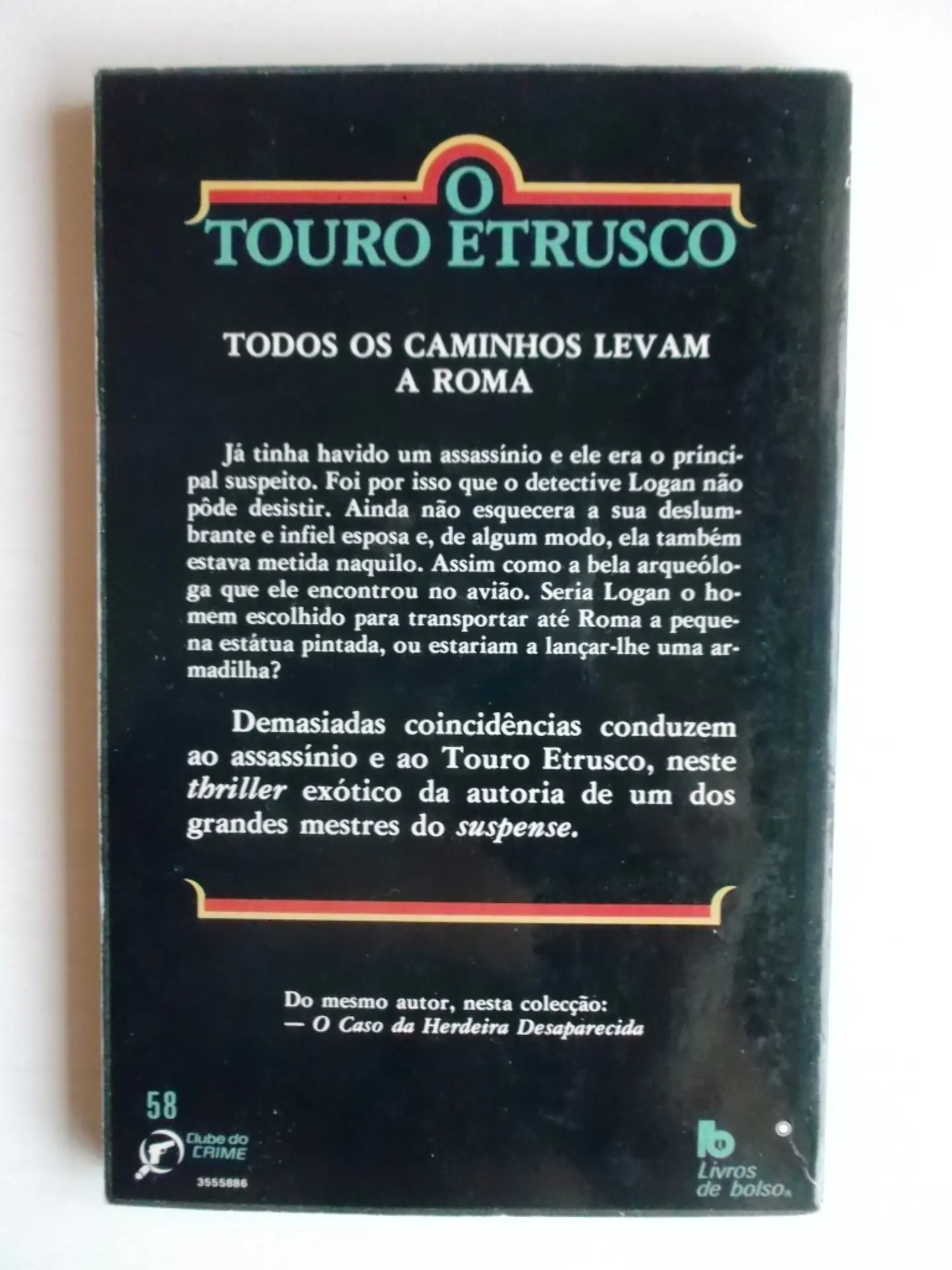 Clube do Crime 058 - O Touro Etrusco - Frank Gruber 3