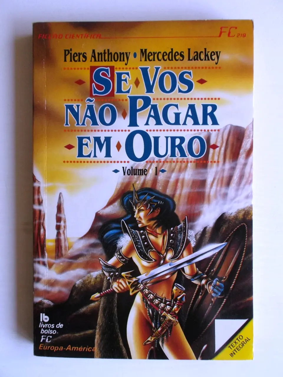 Europa América FC 219 - Pier Anthony/Mercedes Lackey 1