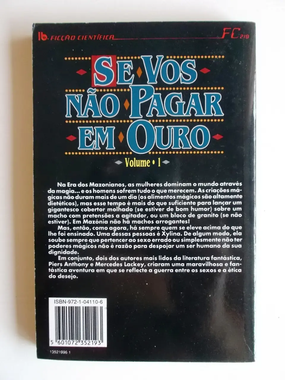 Europa América FC 219 - Pier Anthony/Mercedes Lackey 3