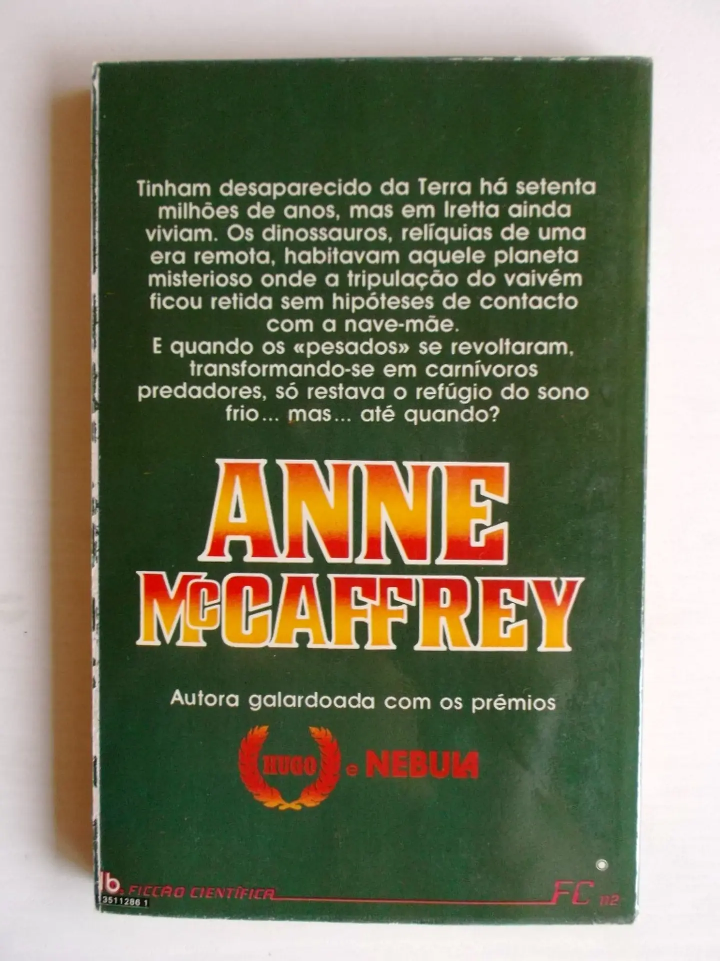 Europa América FC 112 - Anne McCaffrey 3