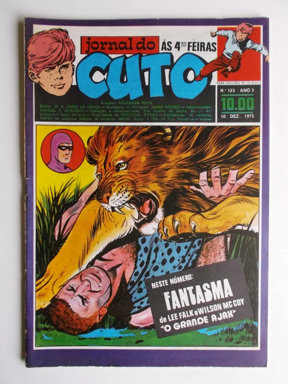 Jornal do Cuto 123 - Fantasma 1