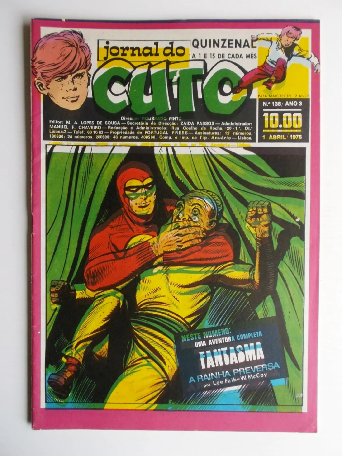 Jornal do Cuto 138 - Fantasma 1