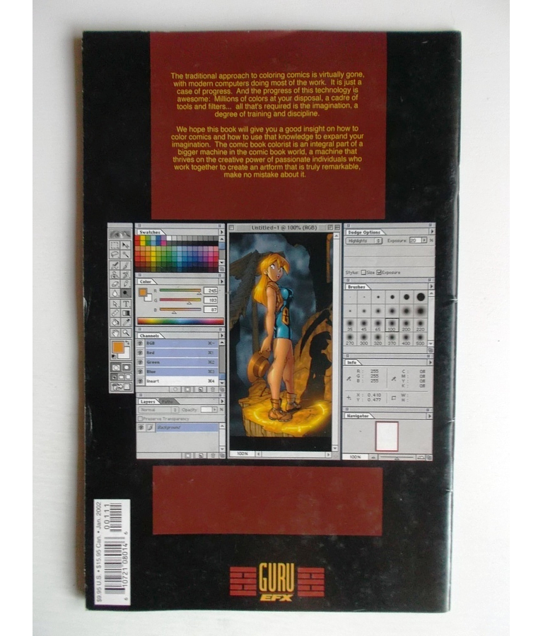 How to color for comics 