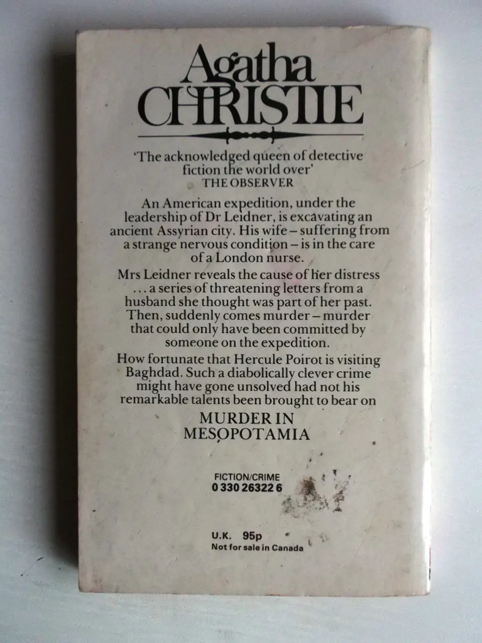 Murder in Mesopotamia - A Hercule Poirot Mystery 3