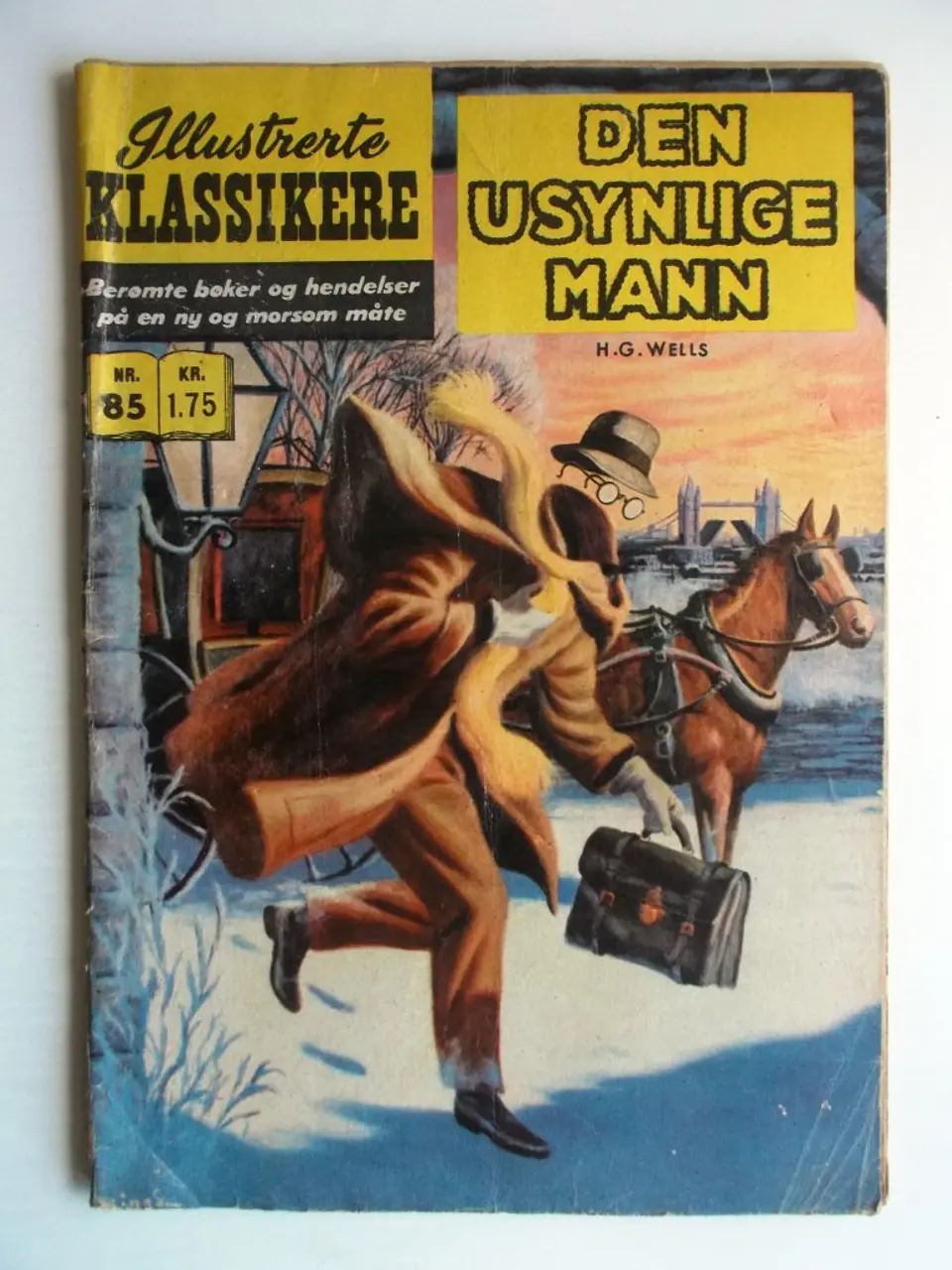 Illustrerte Klassikere 85 - Den usynlige mann 1