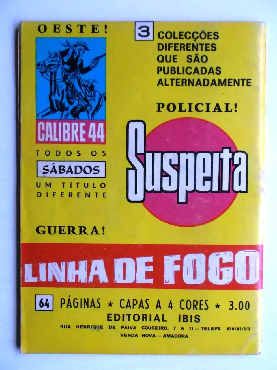 Linha de fogo 18 3