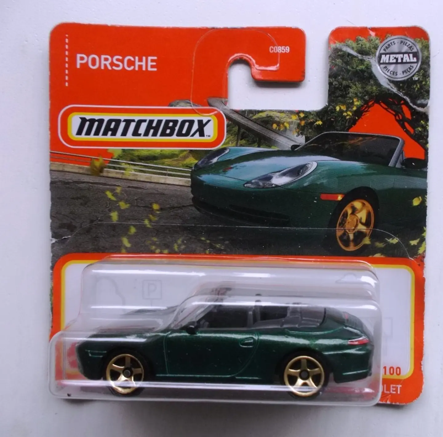 Porsche 911 Carrera Cabriolet (verde) 1