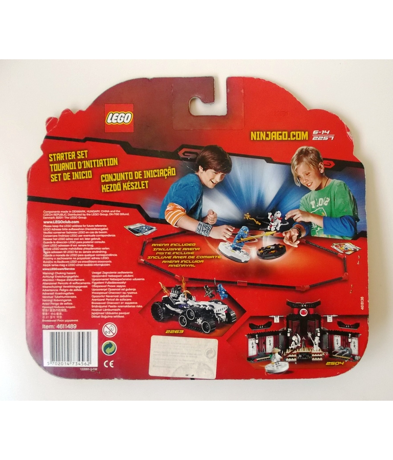 2257 Spinjitzu Starter Set blister pack