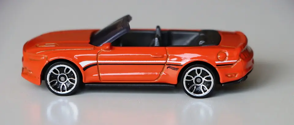 2015 Ford Mustang GT Convertible (laranja) 2