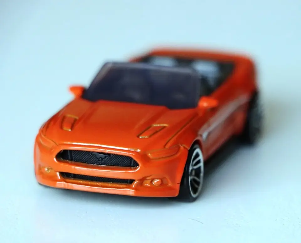 2015 Ford Mustang GT Convertible (laranja) 3